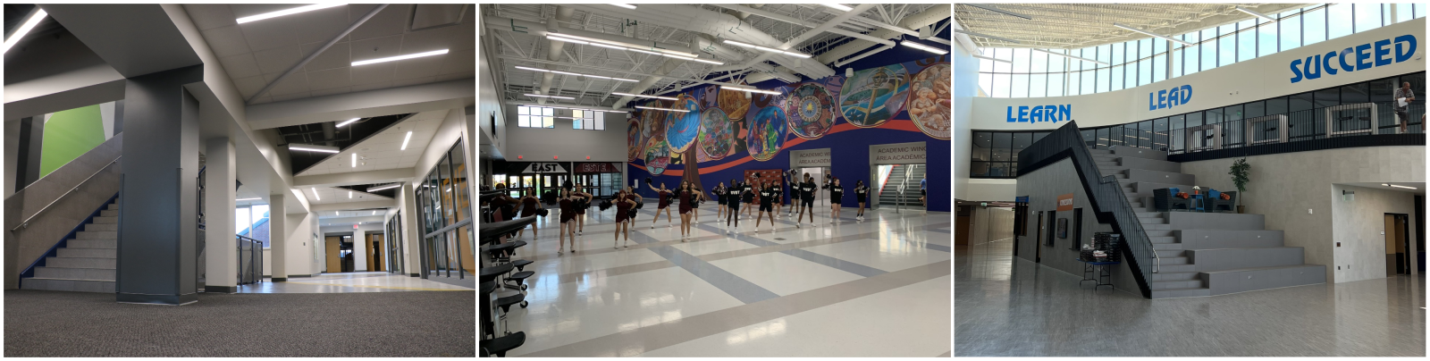 Image of the three new schools
